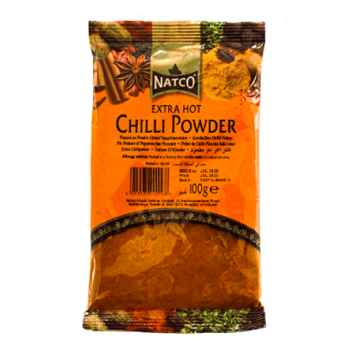 Natco extra hot chilli powder 100g