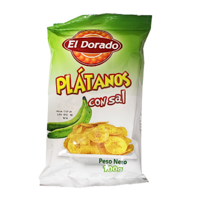 El Dorado  Platanos Con sal 100g