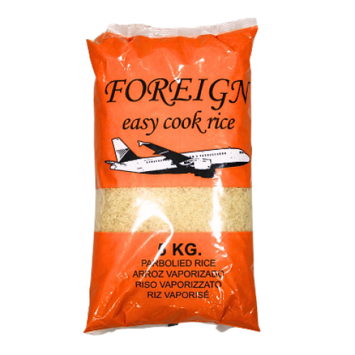 Foreign easy cook rice 5kg