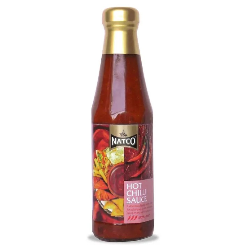 Natco Hot Chilli Sauce 340g