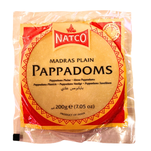 Natco Pappadoms 200g