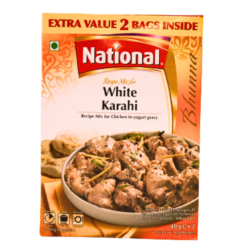 National White Karahi 80g