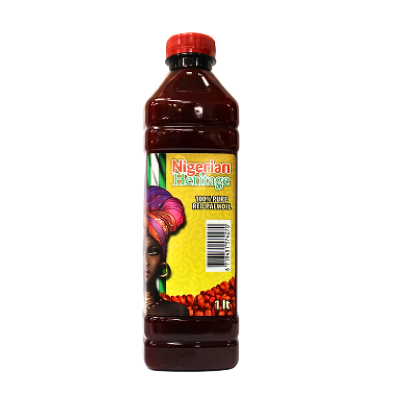 Nigerian Heritage Red Palmoil 1L