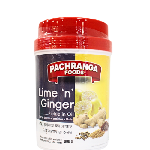 Pachranga foods lime 'n' ginger pickle 800g