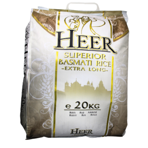 Heer Basmathi Rice 20KG