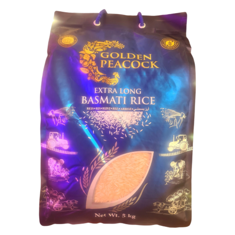 GOLDEN PEACOCK BASMATI RICE 5kg