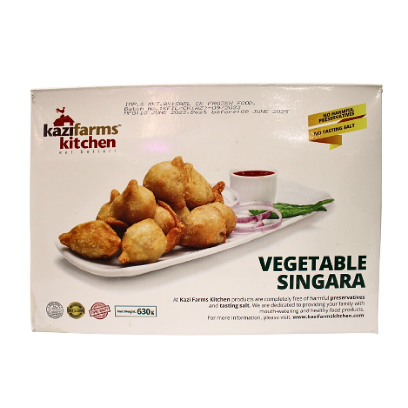 Kazifarms Kitchen Vegetable Singara 630g